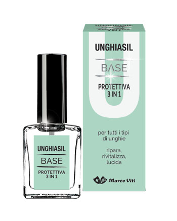 UNGHIASIL BASE PROTETTIVA 3 IN 1 10 ML - Farmasanitas 
