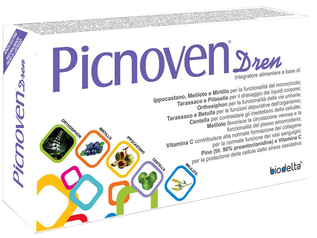 PICNOVEN DREN 100 COMPRESSE 62 G - Farmasanitas 