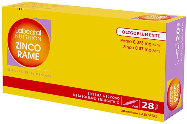 LABCATAL NUTRITION ZINCO RAME 28 FIALE 2 ML - Farmasanitas 