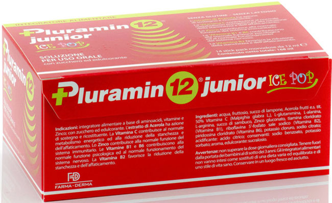 PLURAMIN12 JUNIOR 14 STICK PACK 12 ML - Farmasanitas 