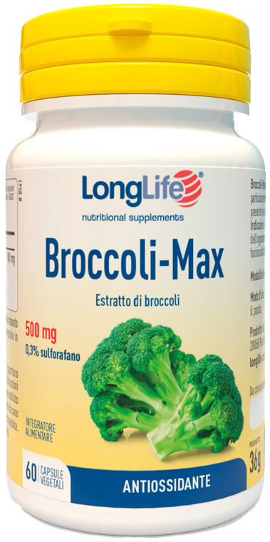 LONGLIFE BROCCOLI MAX 60 CAPSULE - Farmasanitas 