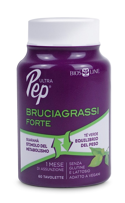 ULTRA PEP BRUCIAGRASSI FORTE 60 TAVOLETTE - Farmasanitas 
