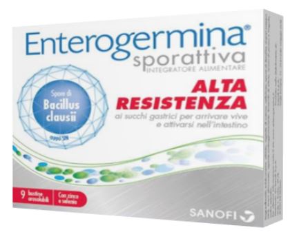 ENTEROGERMINA SPORATTIVA 9 BUSTINE ORODISPERSIBILI - Farmasanitas 