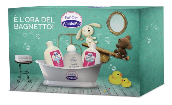 EUPHIDRA AMIDOMIO E' L'ORA DEL BAGNETTO - Farmasanitas 