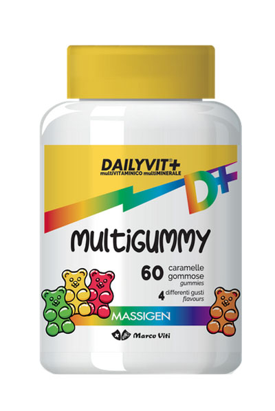 MASSIGEN MULTIGUMMY 60 CARAMELLE GOMMOSE - Farmasanitas 