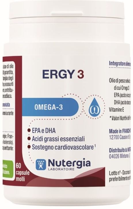 ERGY 3 60 CAPSULE - Farmasanitas 