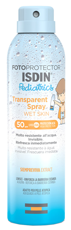 FOTOPROTECTOR PED TRASPARENT SPRAT SPF50 250 ML - Farmasanitas 