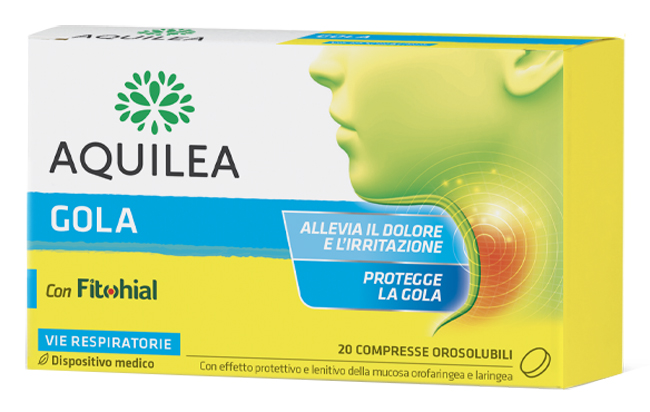 AQUILEA GOLA 20 COMPRESSE OROSOLUBILI - Farmasanitas 