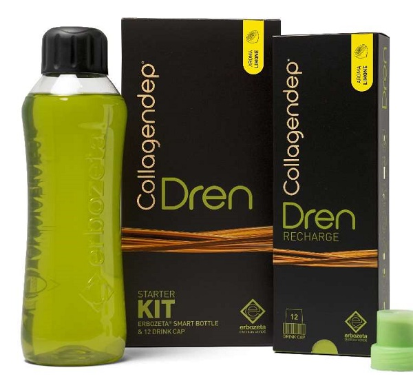 COLLAGENDEP DREN LIMONE STARTER KIT 12 PEZZI + 1 BOTTIGLIA - Farmasanitas 