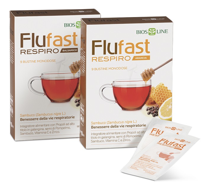 APIX PROPOLI FLUFAST RESPIRO BALSAMICO 9 BUSTE BIOSLINE - Farmasanitas 