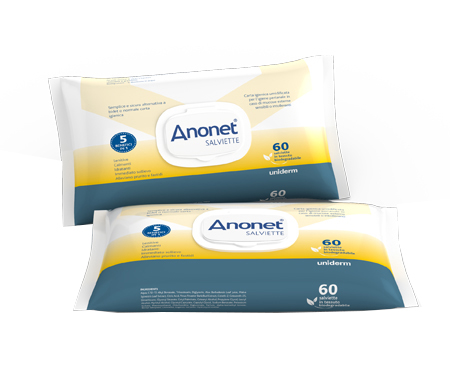 ANONET SALVIETTE 60 PEZZI - Farmasanitas 