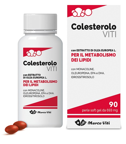 VITI COLESTEROLO 90 PERLE - Farmasanitas 