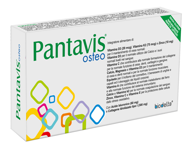 PANTAVIS OSTEO 30 COMPRESSE - Farmasanitas 
