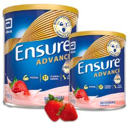 ENSURE ADVANCE FRAGOLA 400 G - Farmasanitas 