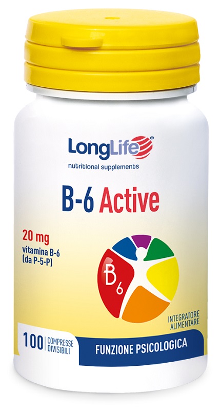 LONGLIFE B6 ACTIVE 100 COMPRESSE DIVISIBILI - Farmasanitas 