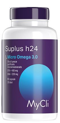 MYCLI SUPLUS H24 MICRO OMEGA 3,0 60 CAPSULE - Farmasanitas 