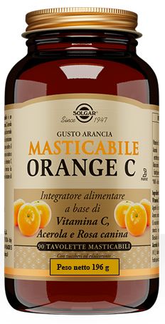 ORANGE C 90 TAVOLETTE MASTICABILI - Farmasanitas 