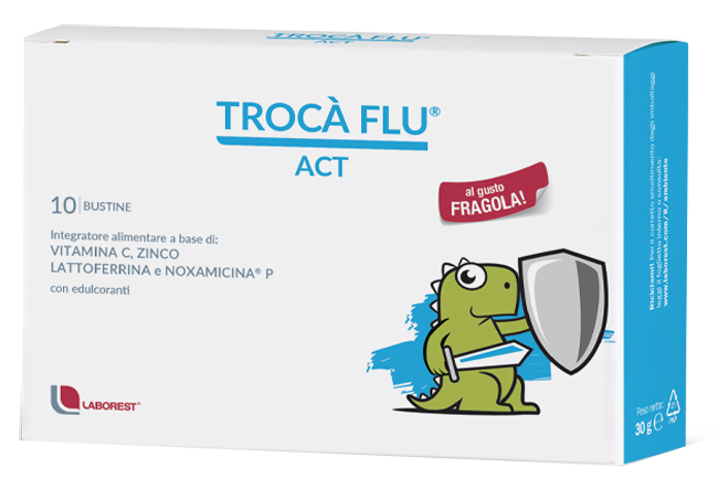 TROCA' FLU ACT 10 BUSTINE - Farmasanitas 