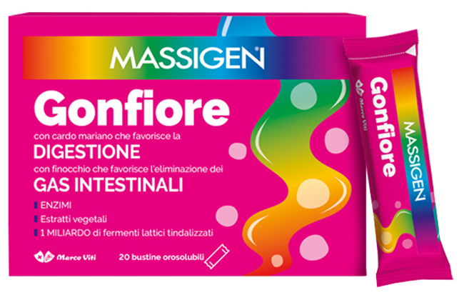 MASSIGEN GONFIORE 20 STICK PACK - Farmasanitas 
