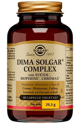 DIMA SOLGAR COMPLEX 60 CAPSULE VEGETALI - Farmasanitas 