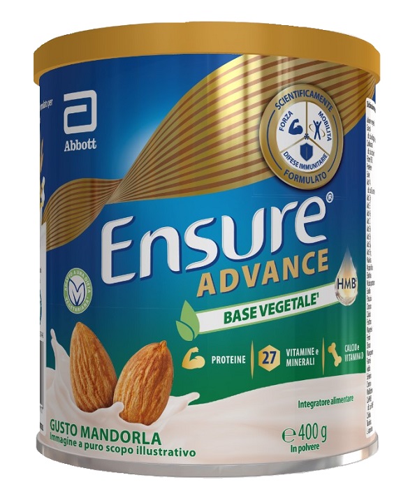 ENSURE ADVANCE BASE VEGETALE 400 G - Farmasanitas 