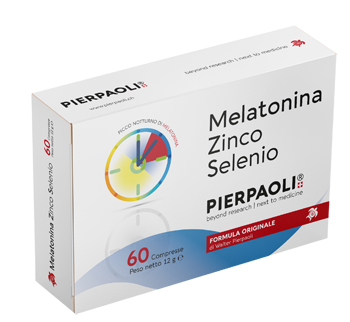 MELATONINA ZINCO SELENIO PIERPAOLI 60 COMPRESSE - Farmasanitas 