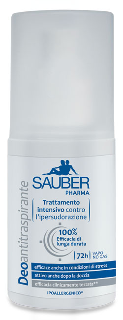 SAUBER ANTITRASPIRANTE 72 ORE VAPO - Farmasanitas 
