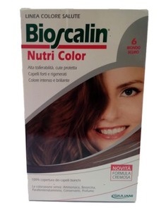 BIOSCALIN NUTRI COLOR 6 BIONDO SCURO SINCROB 124 ML - Farmasanitas 