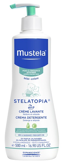 MUSTELA STELATOPIA CREMA DETERGENTE 500 ML - Farmasanitas 