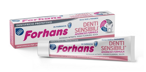 FORHANS SP DENTIFRICIO DENTI SENSIBILI ADVANCED 75 ML - Farmasanitas 