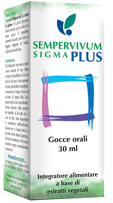 SEMPERVIVUM SIGMA PLUS 30 ML - Farmasanitas 