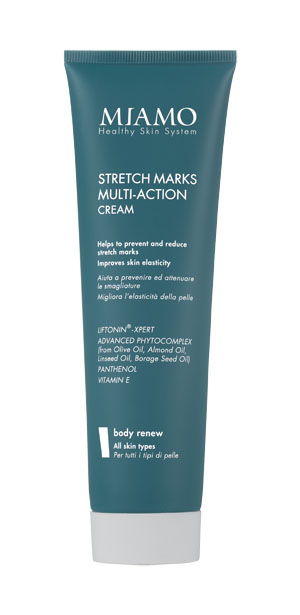 MIAMO BODY RENEW STRETCH MARKS MULTI-ACTION CREAM 150 ML - Farmasanitas 