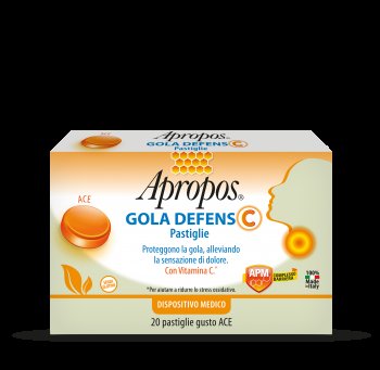APROPOS GOLA DEFENS C ACE 20 PASTIGLIE - Farmasanitas 
