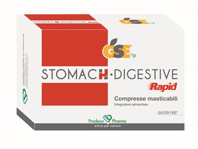 GSE STOMACH DIGESTIVE RAPID 24 COMPRESSE MASTICABILI - Farmasanitas 