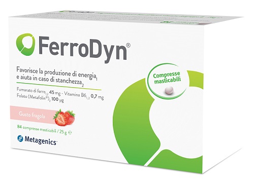FERRODYN 84 COMPRESSE MASTICABILI - Farmasanitas 