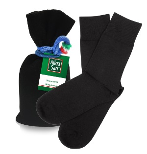 ALLGA CALZINO ANTIODORE NERO S - Farmasanitas 