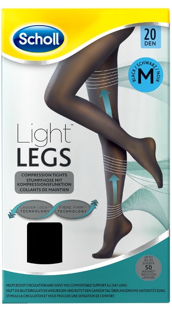 SCHOLL LIGHTLEGS 20 DENARI TAGLIA M COLORE NERO 1 PAIO - Farmasanitas 