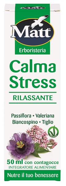 MATT ERBORISTERIA CALMA STRESS RILASSANTE GOCCE 50 ML - Farmasanitas 