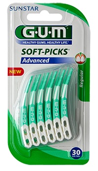 GUM SOFTPICKS ADVANCE SCOVOLINO LARGE GOMMA 30 PEZZI - Farmasanitas 