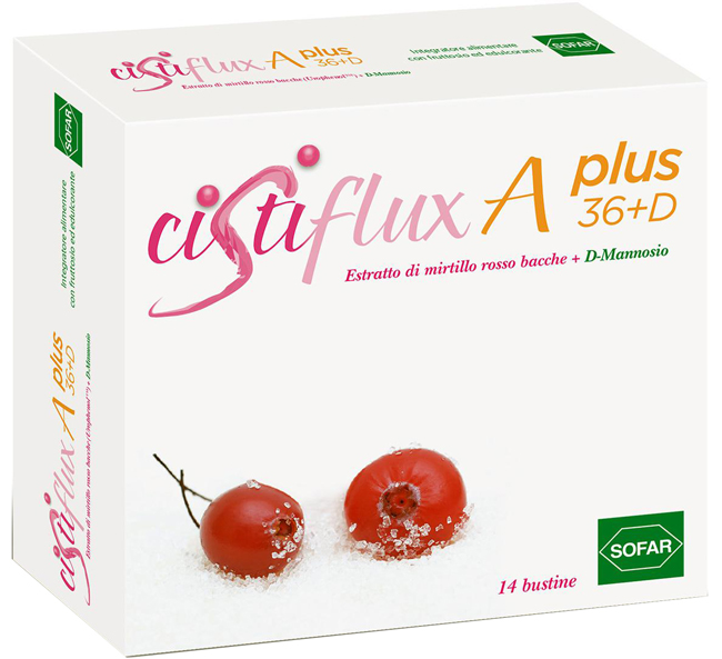 CISTIFLUX A PLUS 36 + D BUSTINA - Farmasanitas 