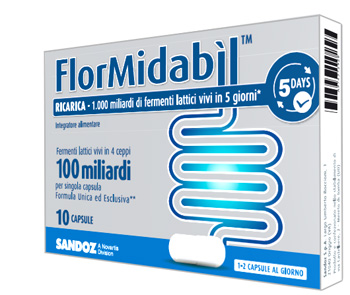 FLORMIDABIL RICARICA 10 CAPSULE - Farmasanitas 