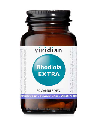 VIRIDIAN RHODIOLA EXTRA 30 CAPSULE - Farmasanitas 
