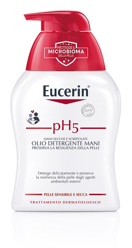 EUCERIN PH5 OLIO DETERGENTE MANI SECCHE E SCREPOLATE 250 ML - Farmasanitas 
