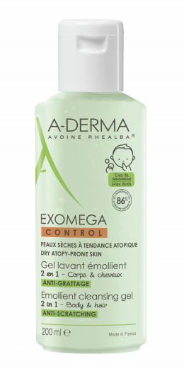 EXOMEGA CONTROL GEL CORPO E CAPELLI 2 IN 1 200 ML - Farmasanitas 