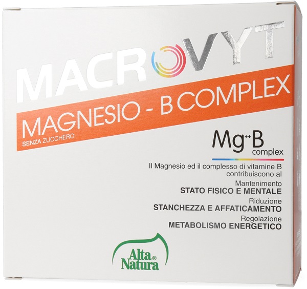 MACROVYT MAGNESIO B COMPLEX 18 BUSTINE - Farmasanitas 