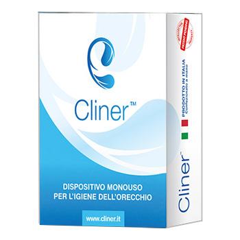 CLINER M DISPOSITIVO MONOUSO PER LA RIMOZIONE DEL CERUME NELL'ORECCHIO 10 PEZZI - Farmasanitas 