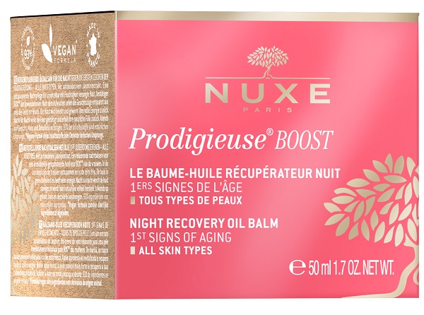 NUXE PRODIGIEUSE BOOST BALSAMO OLIO RIPARATORE NOTTE 50 ML - Farmasanitas 
