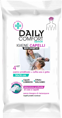 DAILY COMFORT SENIOR PANNI SHAMPOO 4 PEZZI - Farmasanitas 