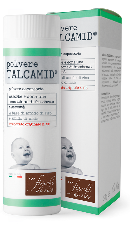 TALCAMID POLVERE FDR 50 G - Farmasanitas 