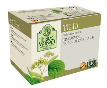 TERRAE MONACI TILIA TISANA 20 FILTRI 1 G - Farmasanitas 